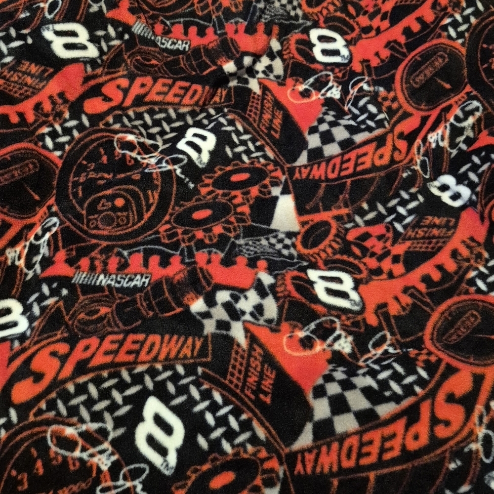 Fleece fitted Crib or toddler bed sheet, New Dale Jr. #8 retired hand crafted